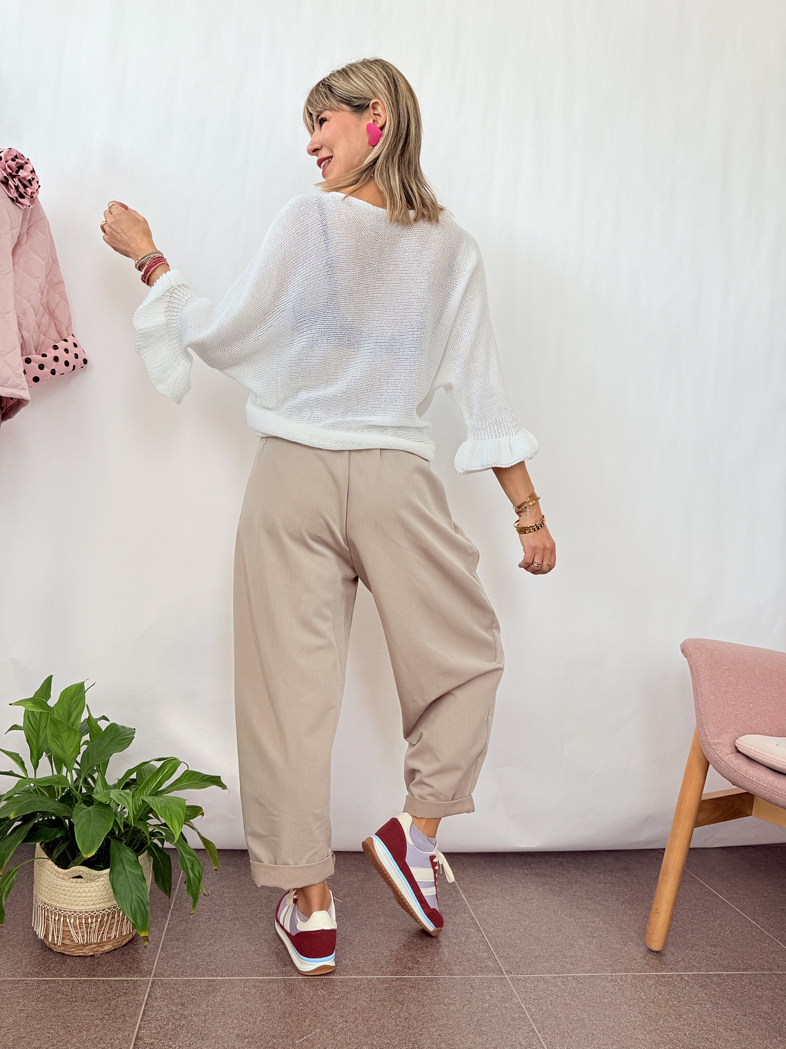 Rosa sweater WHITE  4