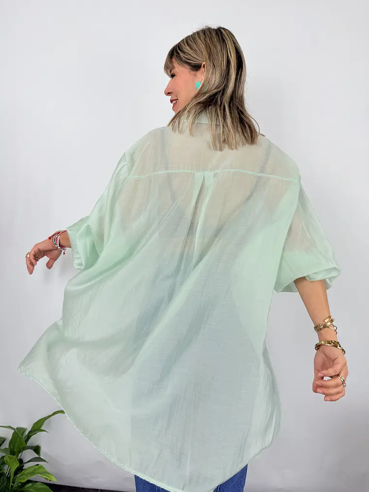 Beatrice shirt 3708 PISTACHIO  2