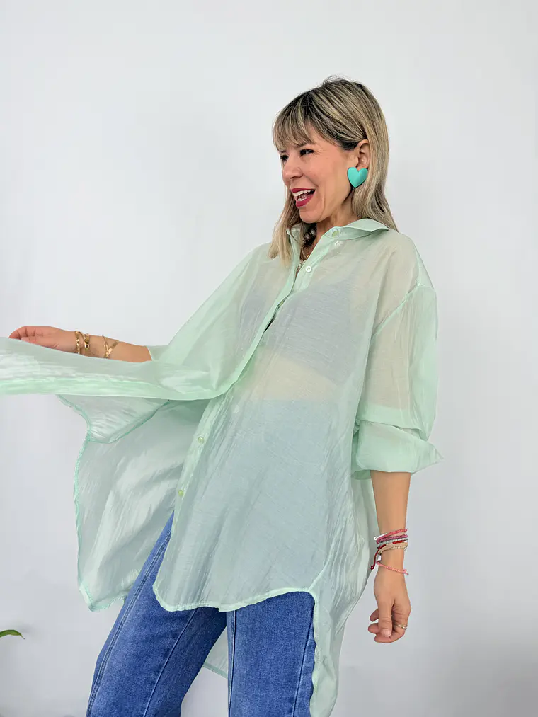 Beatrice shirt 3708 PISTACHIO  4