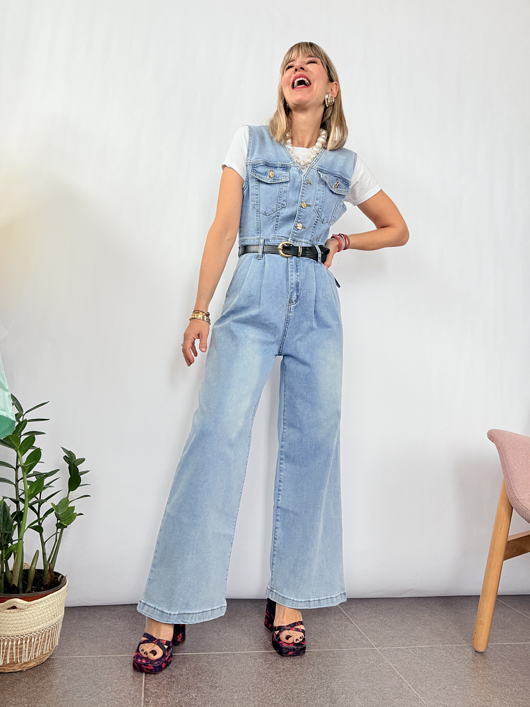 Maribel Jumpsuit CB7291  Jean 1