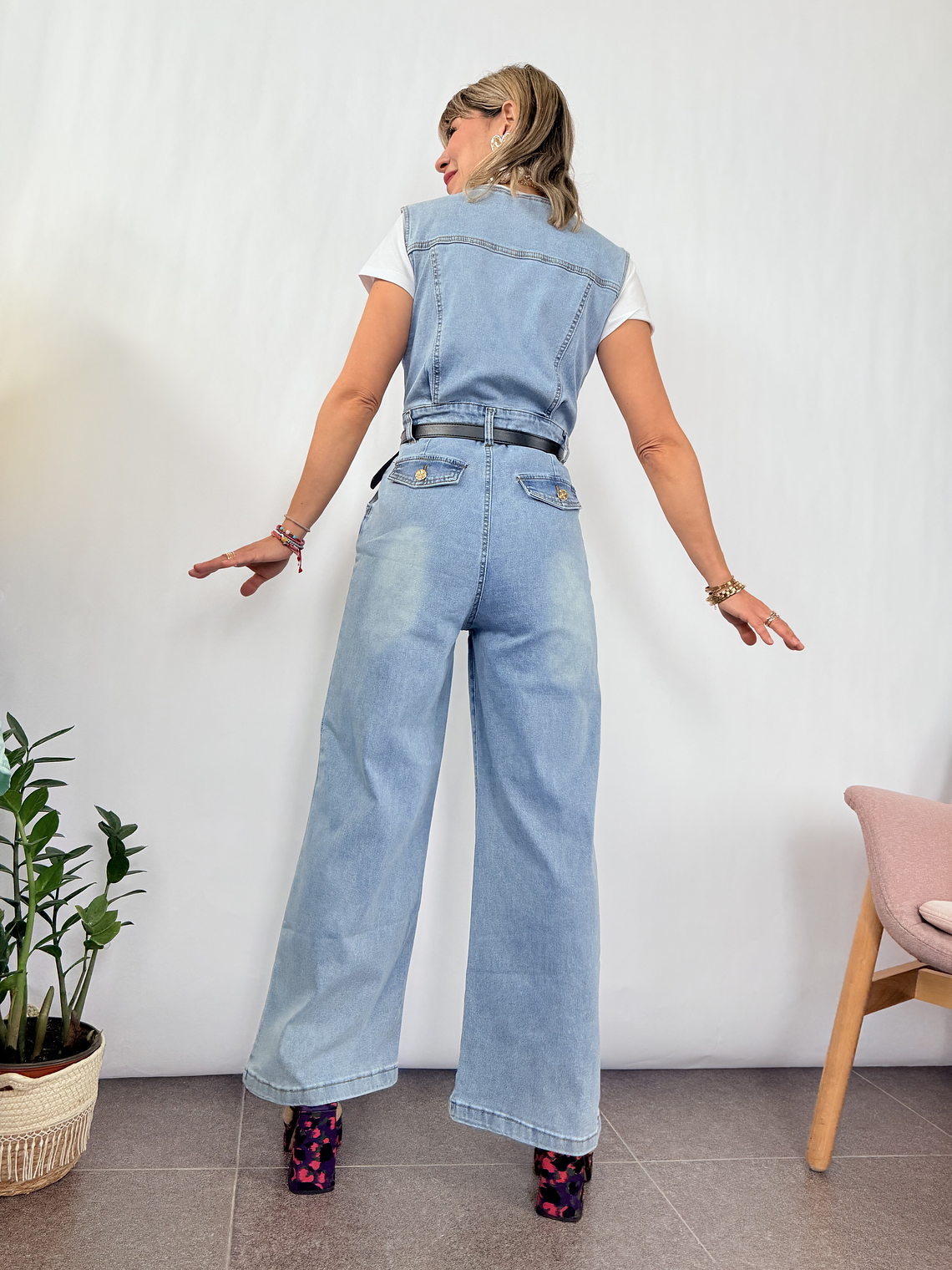 Maribel Jumpsuit CB7291  Jean 2