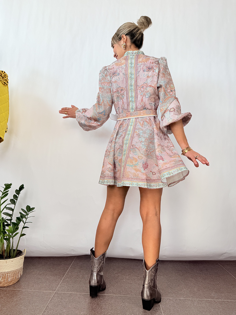 Charlotte W32935 Pink Brown  5