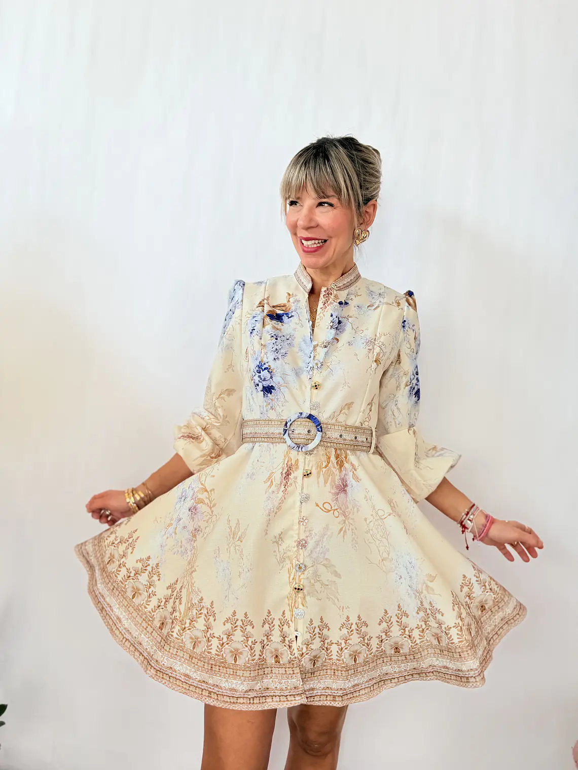 Eloise W34503 Beige Blue  5