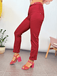 Zigarette Trousers 0230 Red - thumbnail 4