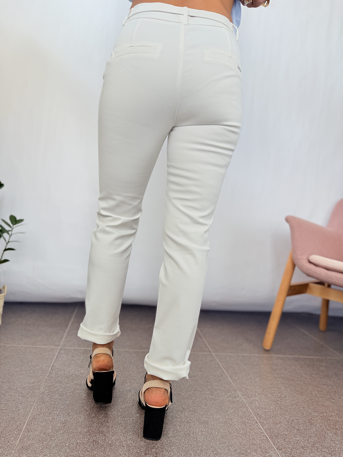 Zigarette Trousers 0230 WHITE  4