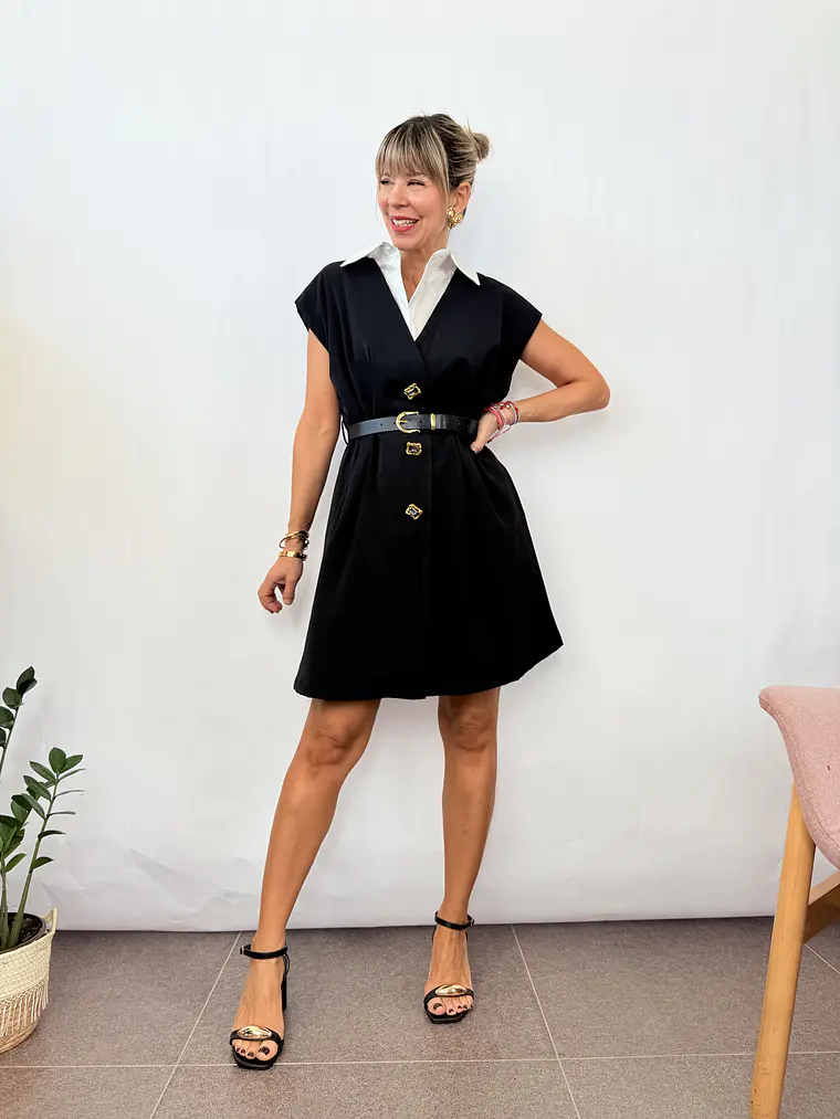 Nina Dress   BLACK VMCJ9059 3