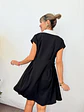 Nina Dress   BLACK VMCJ9059 - thumbnail 5
