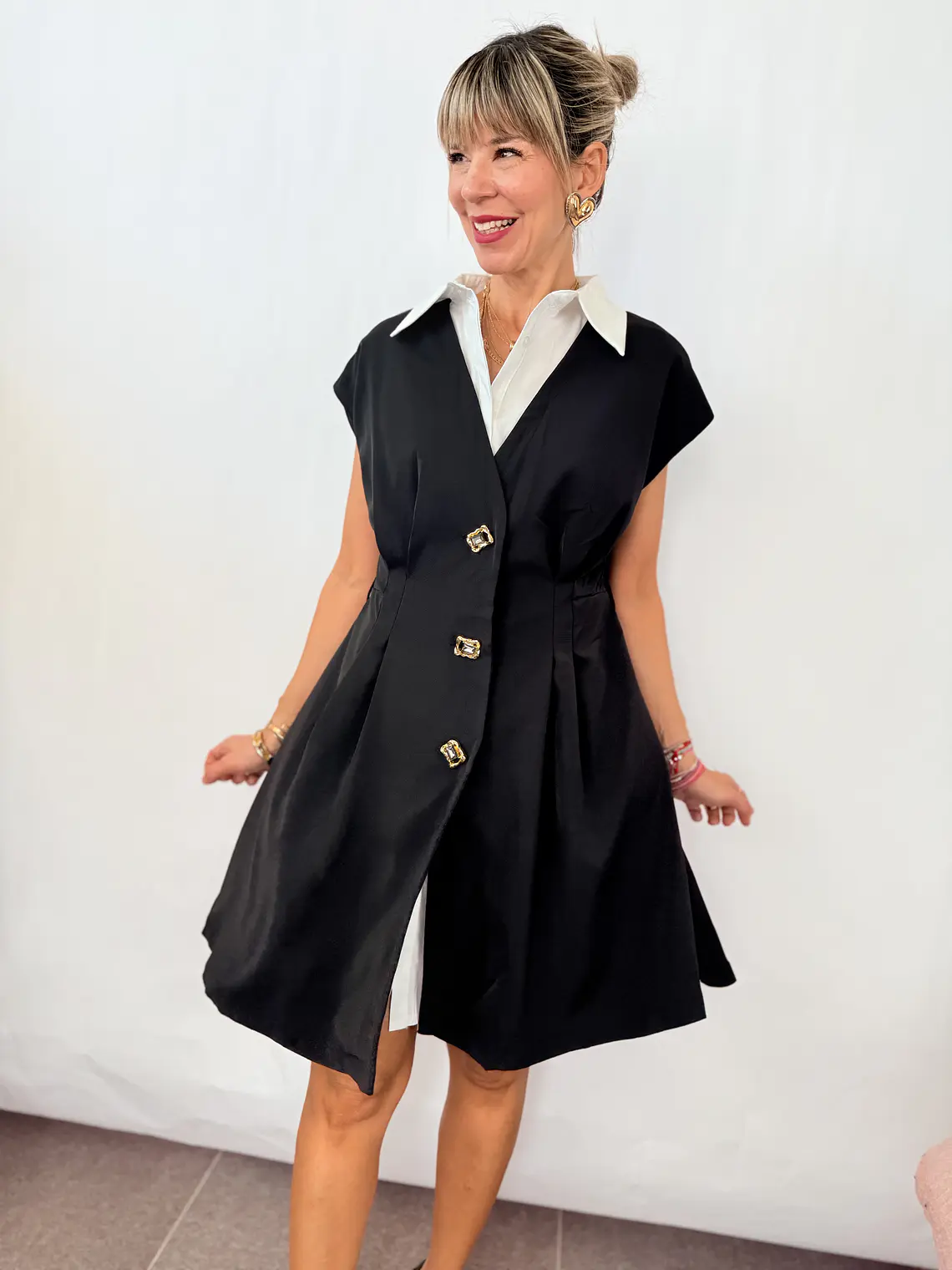 Nina Dress   BLACK VMCJ9059 6