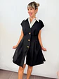 Nina Dress   BLACK VMCJ9059 - thumbnail 6