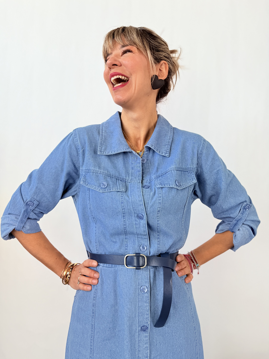 8452Jean Maxi Dress  3