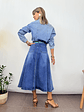 jean skirt F31579 - thumbnail 2