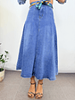 jean skirt F31579 - thumbnail 3
