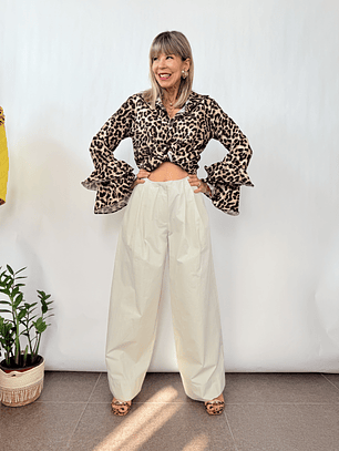 Frou Frou leopar shirt 9723