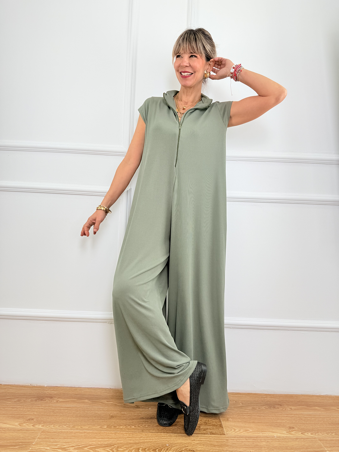 47549 jumpsuit CHAKI 2