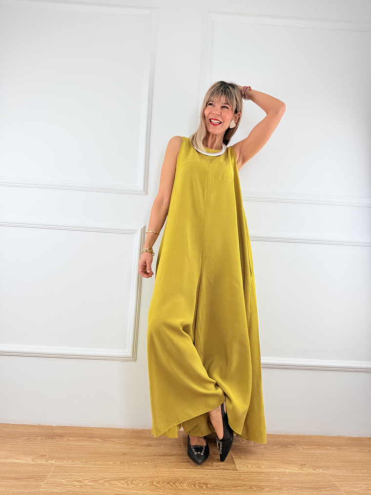 17169 Jumpsuit MOUSTARD 2