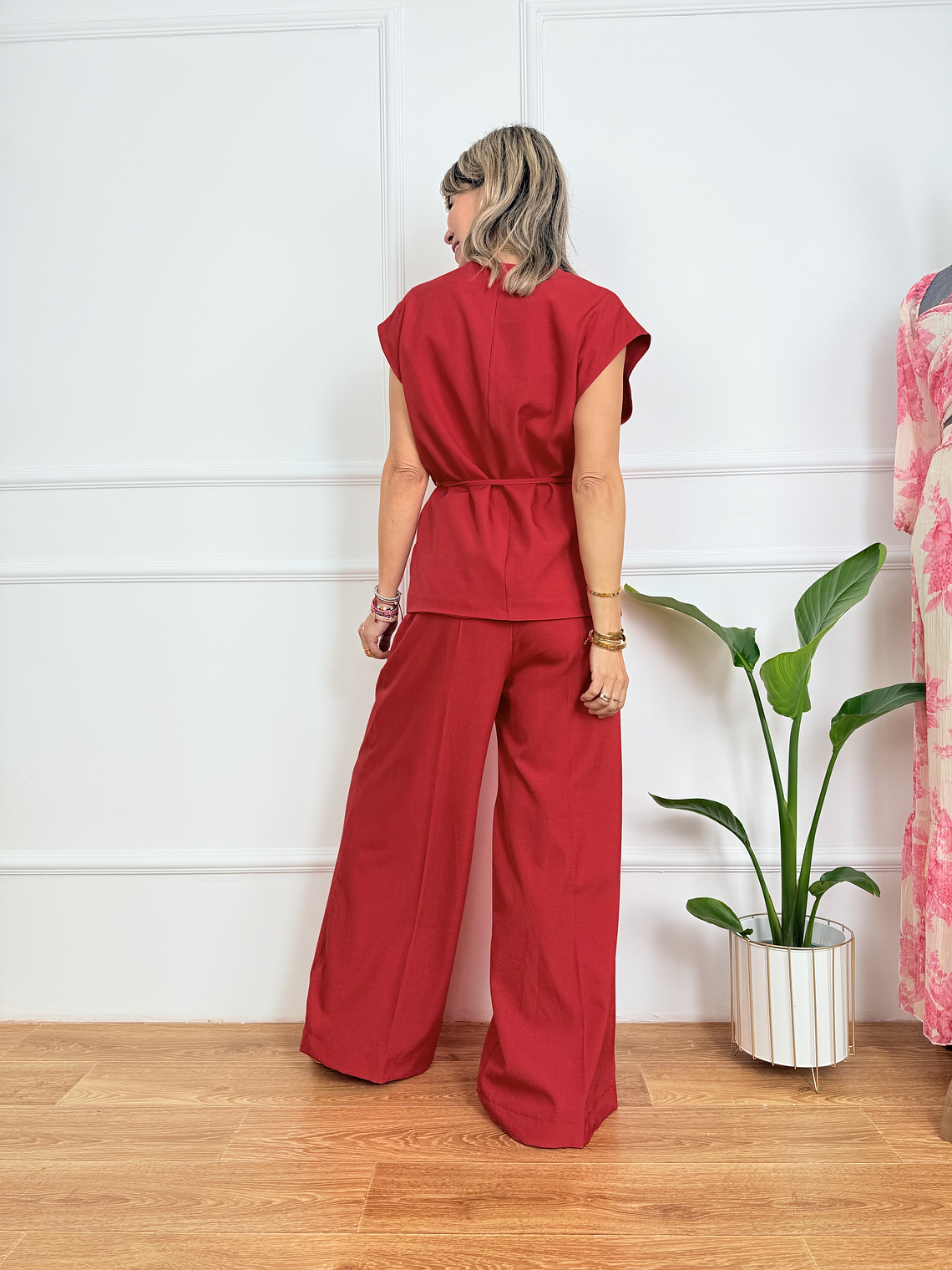 Fonsa Suit 3618 Red 3