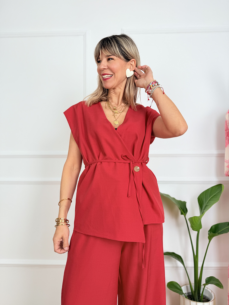 Fonsa Suit 3618 Red 4