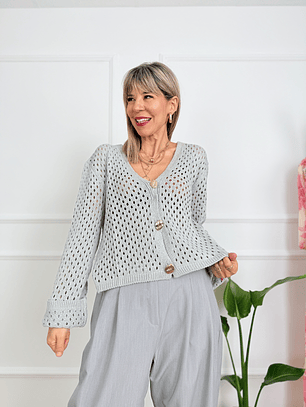 Cardigan  Grey 0304  