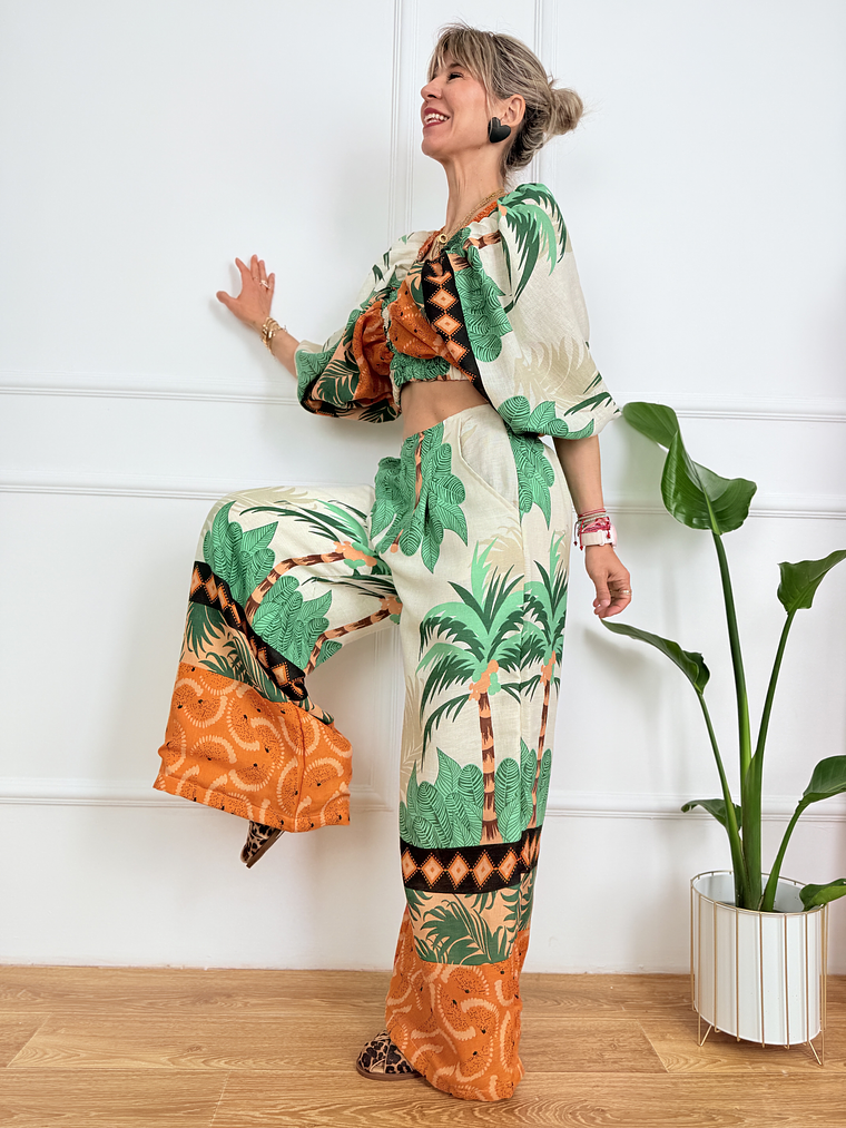 Palm Set green 153 3