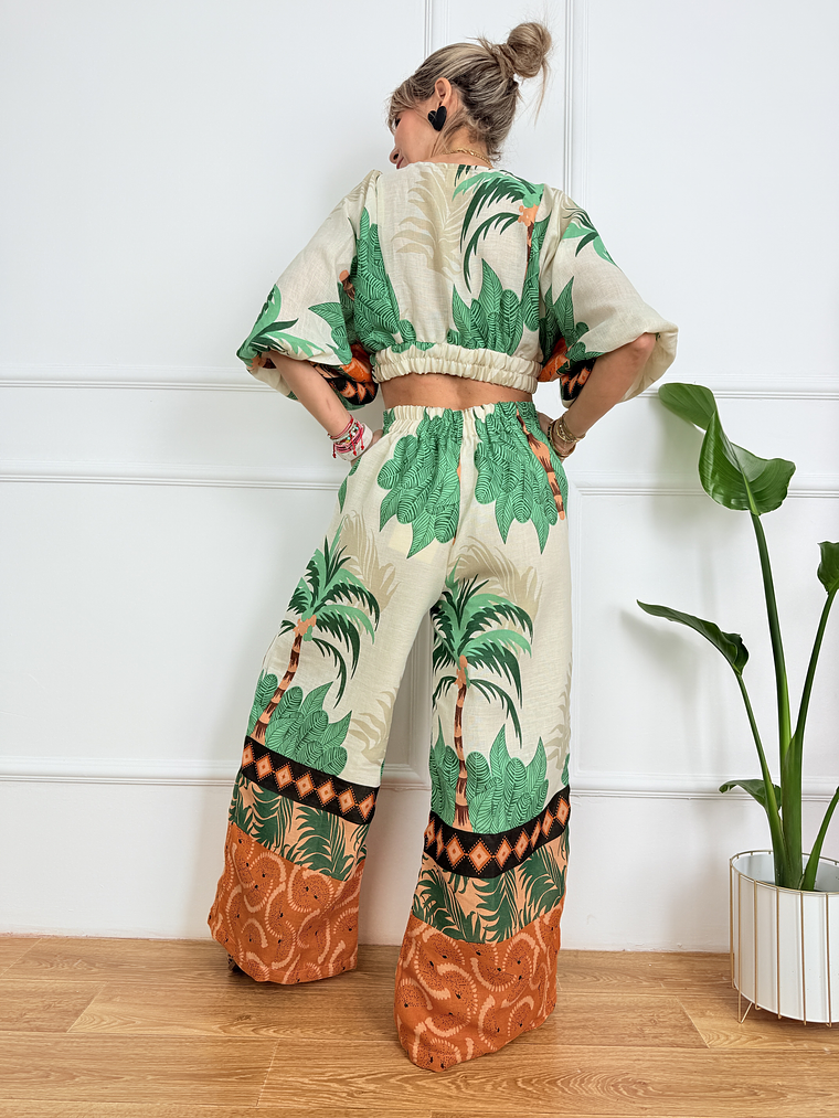 Palm Set green 153 4