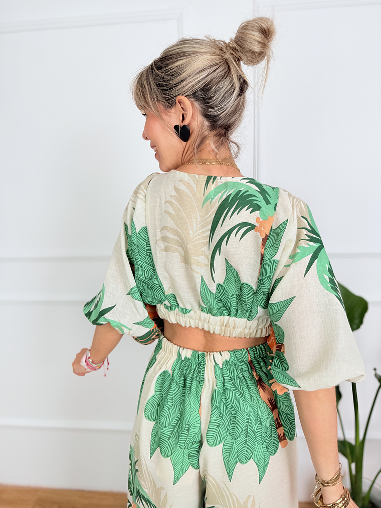 Palm Set green 153 6