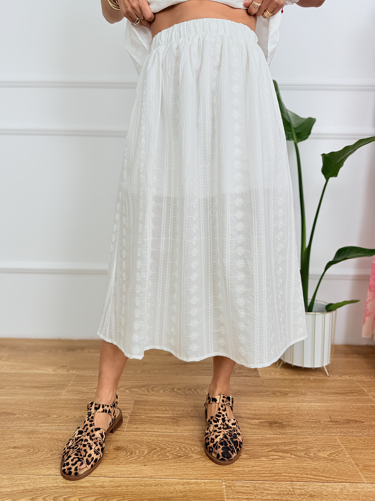 Defox Guipure Set 6074 White  5