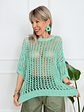 Chiara knit  2023 Aqua  - thumbnail 1