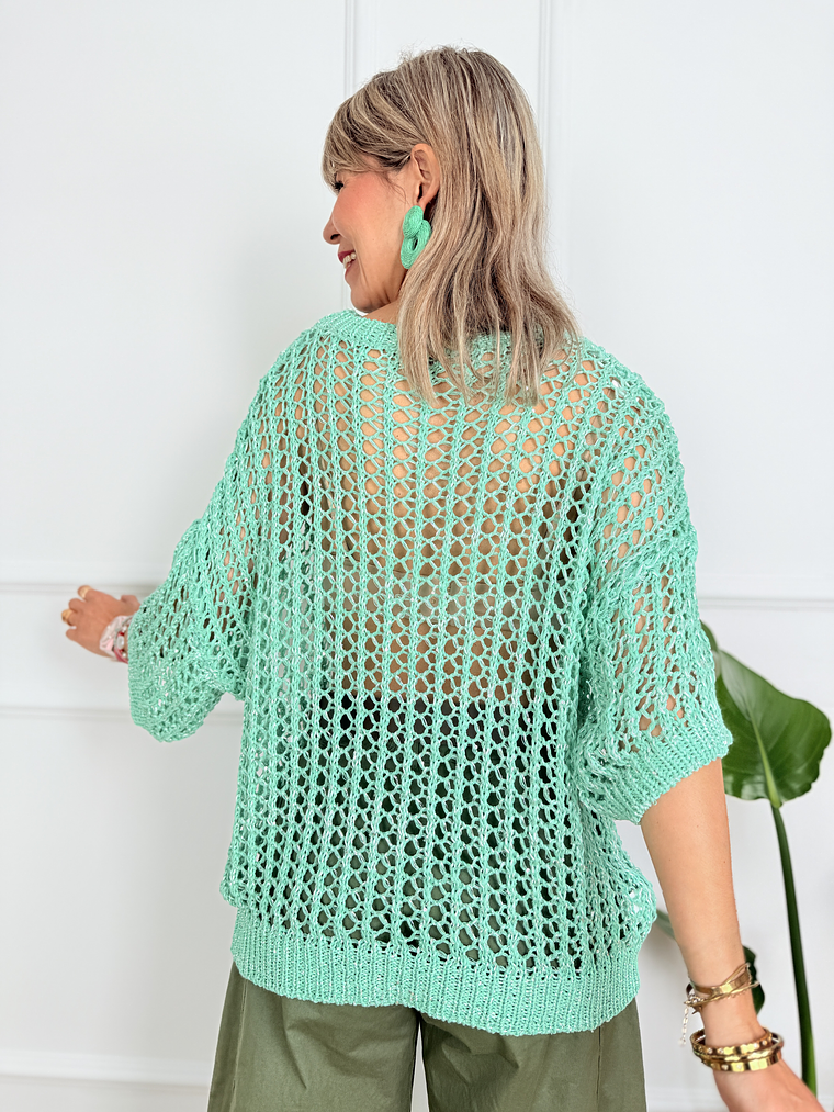 Chiara knit  2023 Aqua  2