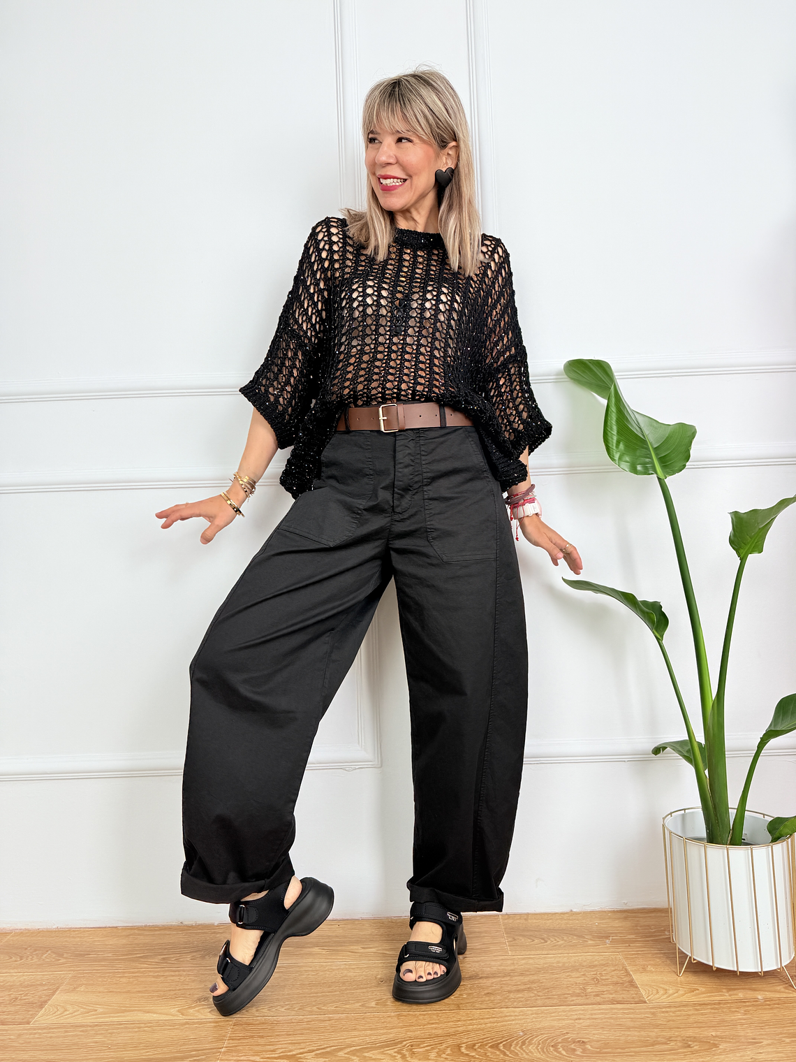 Chiara knit  2023 Black  3