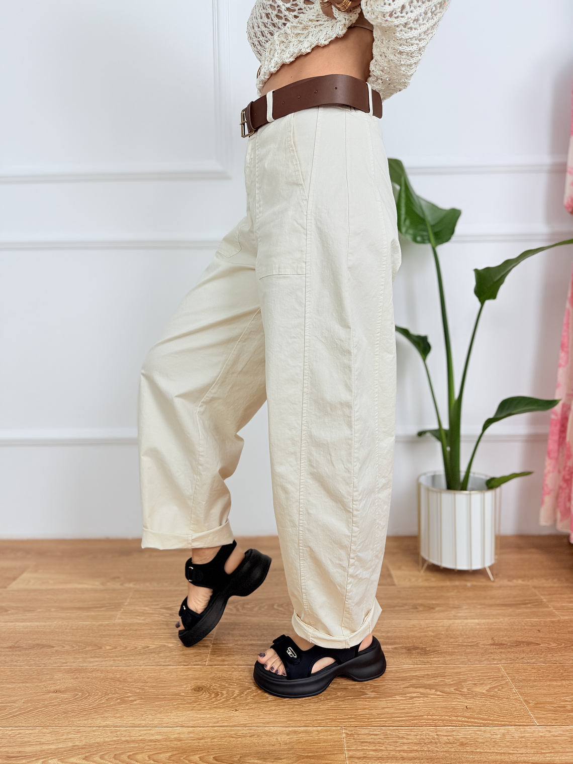 Labor Trousers 7222 IVORY 4