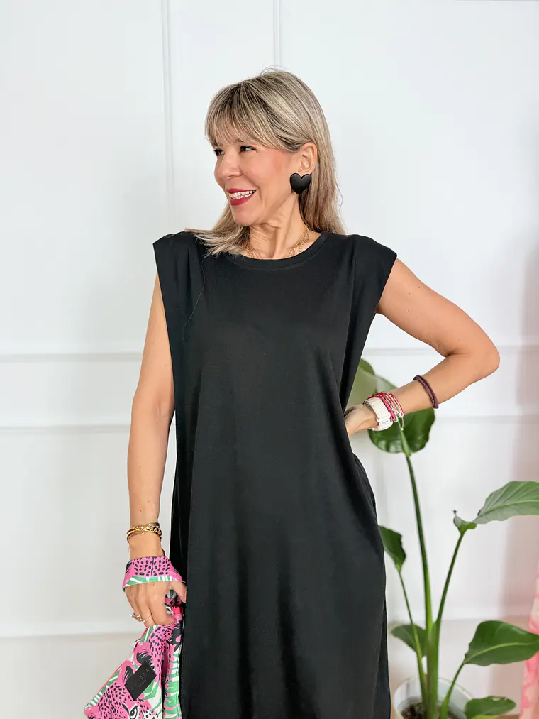 Via Dress Black 2625-96  4