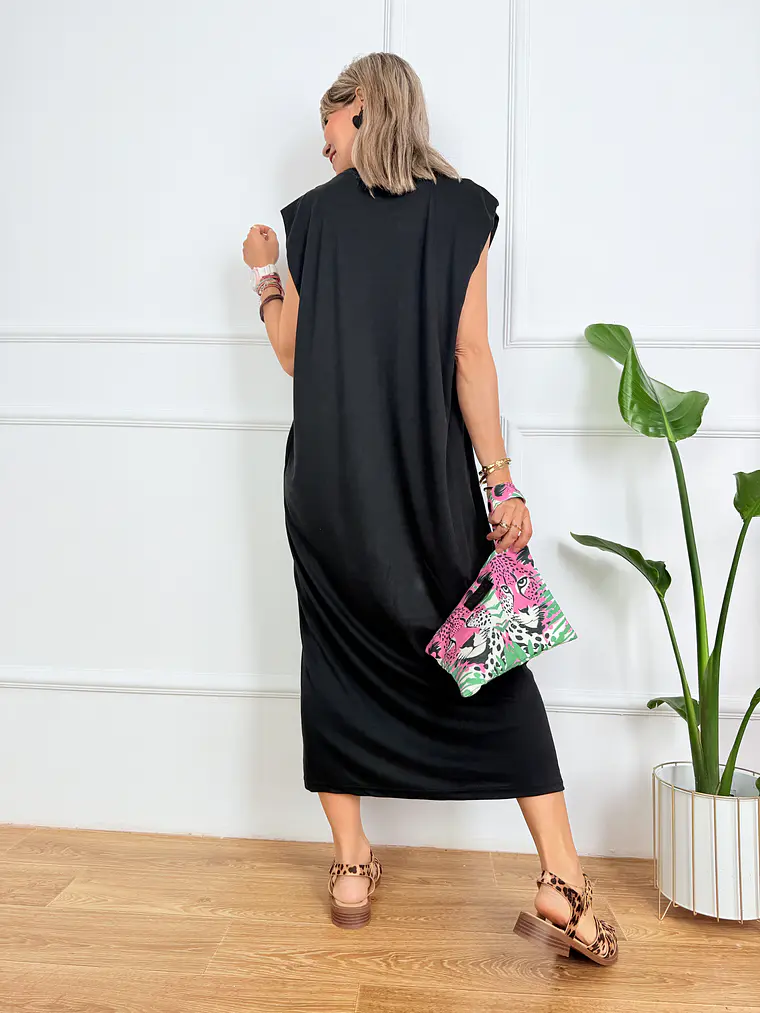 Via Dress Black 2625-96  3