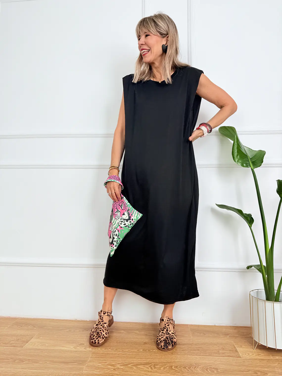 Via Dress Black 2625-96  1
