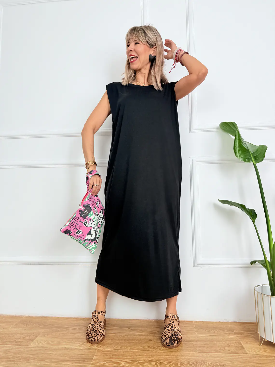 Via Dress Black 2625-96  2