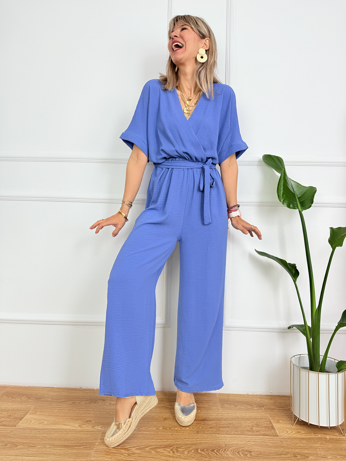 Bandile Jumpsuit 6457 Indigo 2