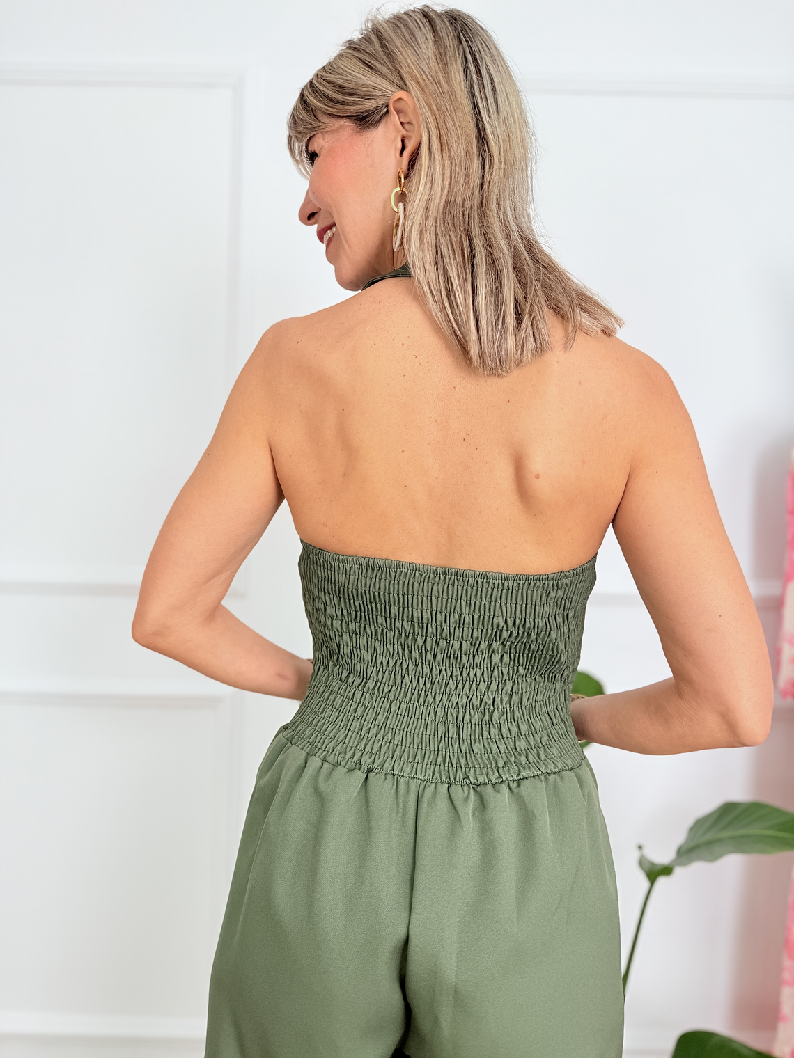 Mei Jumpsuit 6821 Chaki 4