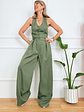 Mei Jumpsuit 6821 Chaki - thumbnail 1