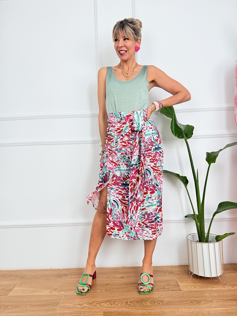 Watercolor skirt 9525  1