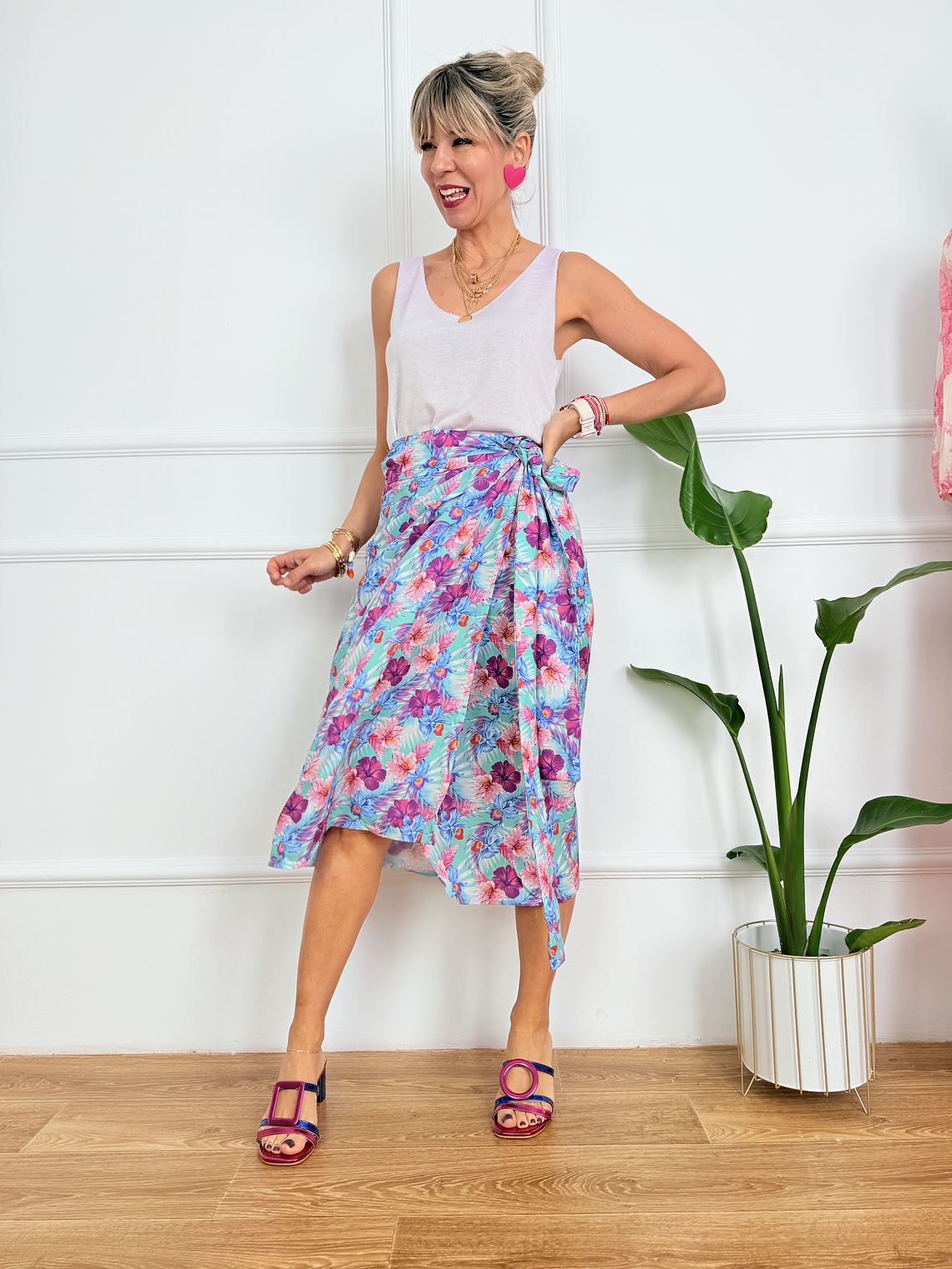 Hibiscus skirt 9525 1