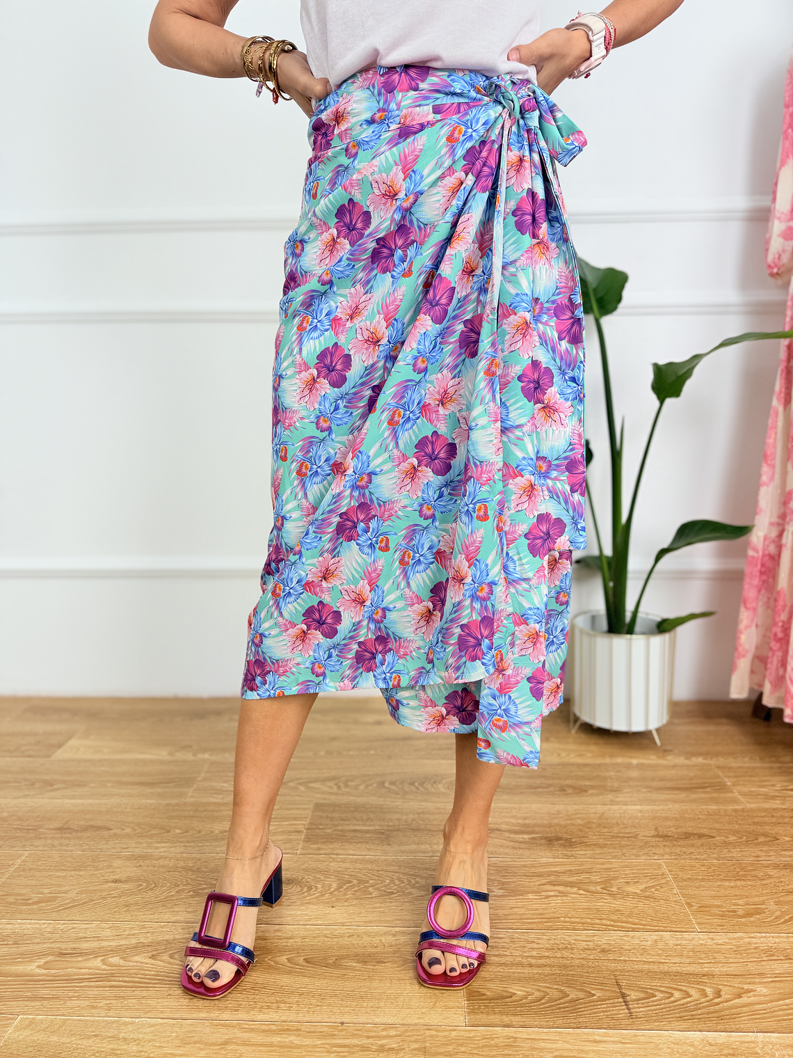 Hibiscus skirt 9525 2