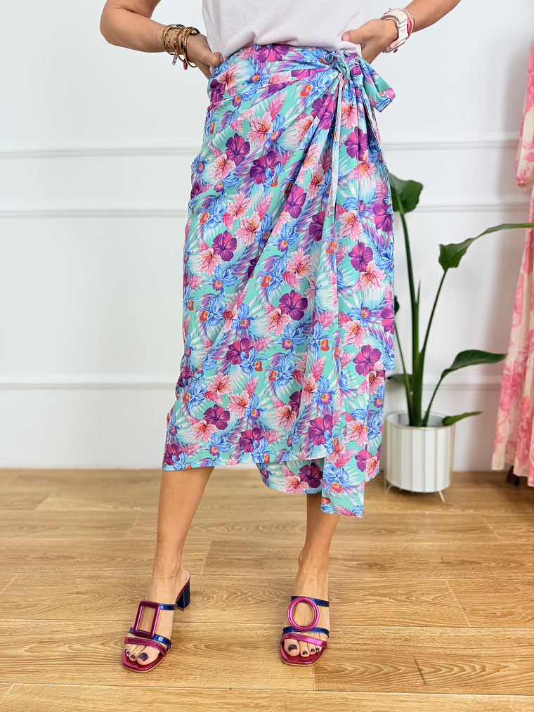 Hibiscus skirt 9525 2