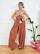 Rachel jumpsuit  10525 coffee - thumbnail 3