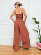 Rachel jumpsuit  10525 coffee - thumbnail 4