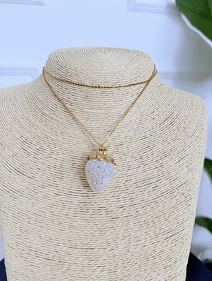 K259 NECKLACE STRAWBERRY PINK