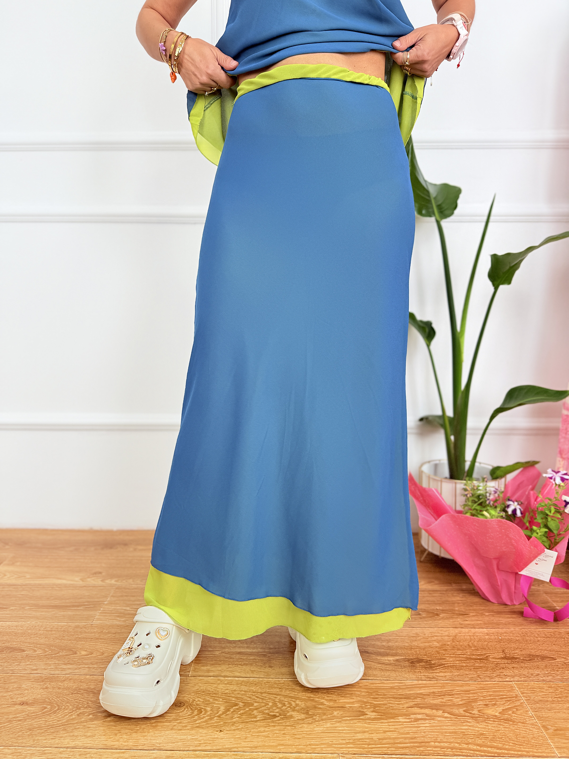 Chantal set 6662 petrol 4