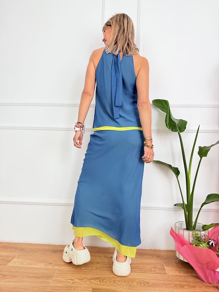 Chantal set 6662 petrol 5