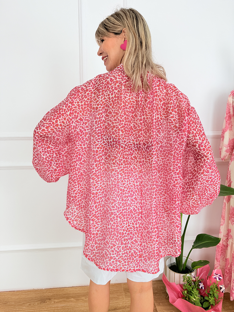 Lux shirt 233601 pink leopar 2