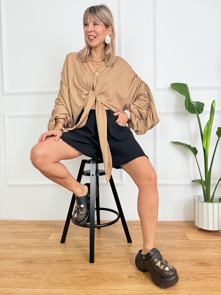 Julia  blouse H10077 taba 3