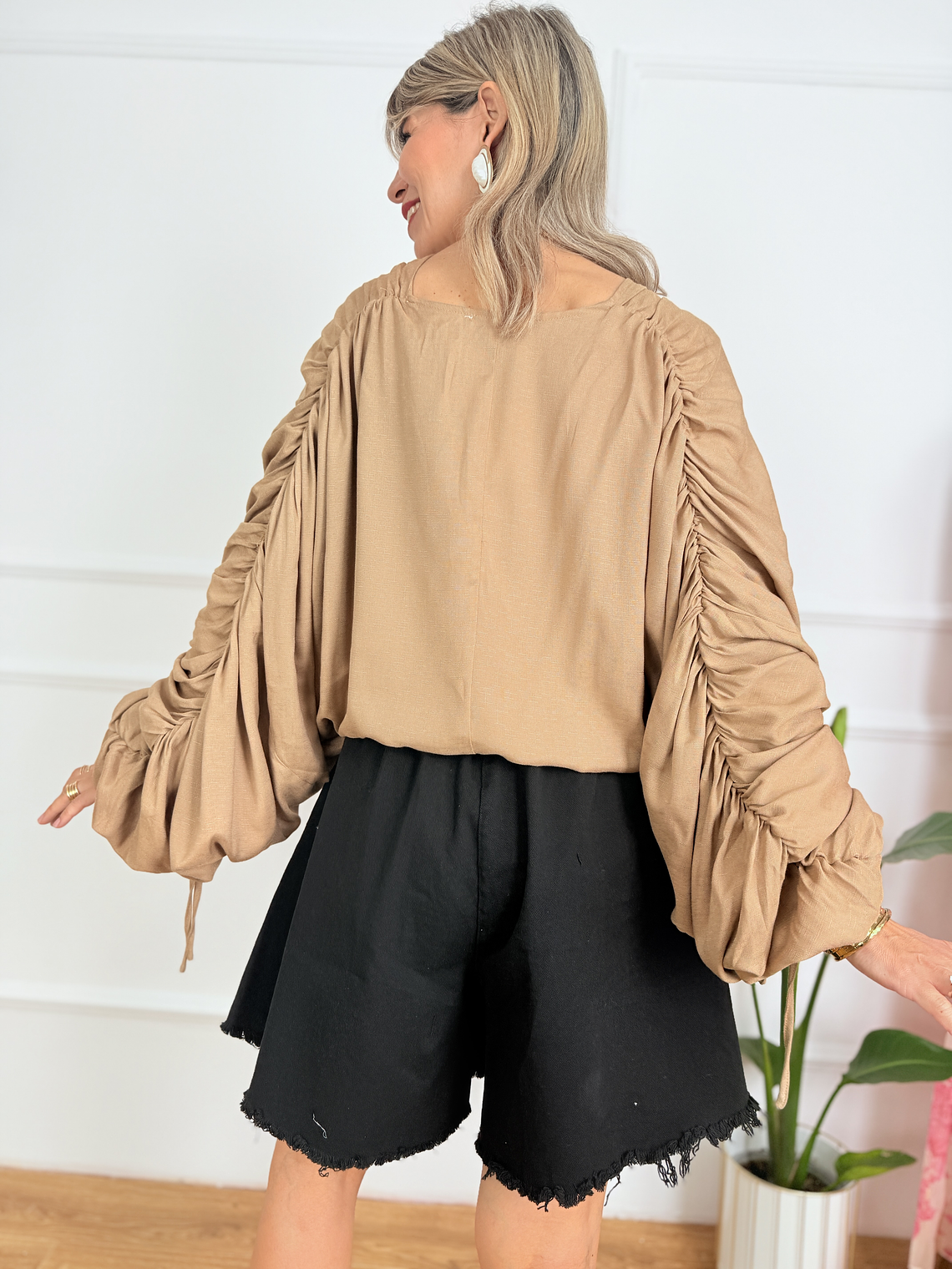 Julia  blouse H10077 taba 4