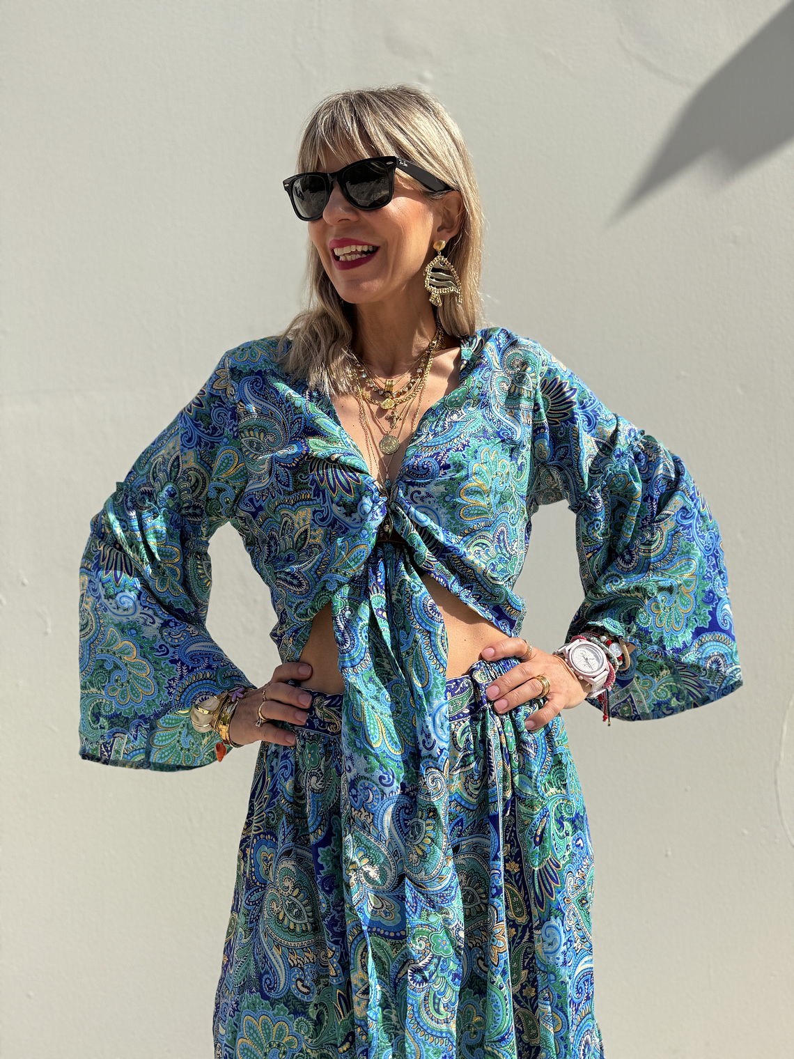 Fiza  set 1802 blue 1 3